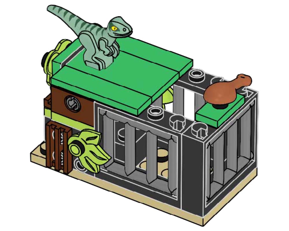 LEGO sættet Raptor with Big Trap