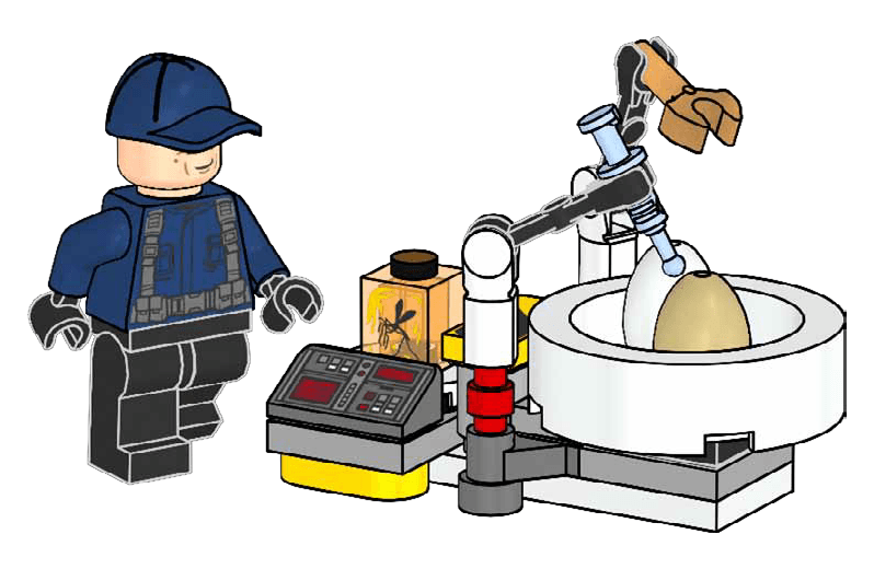 LEGO sættet Guard with Incubator
