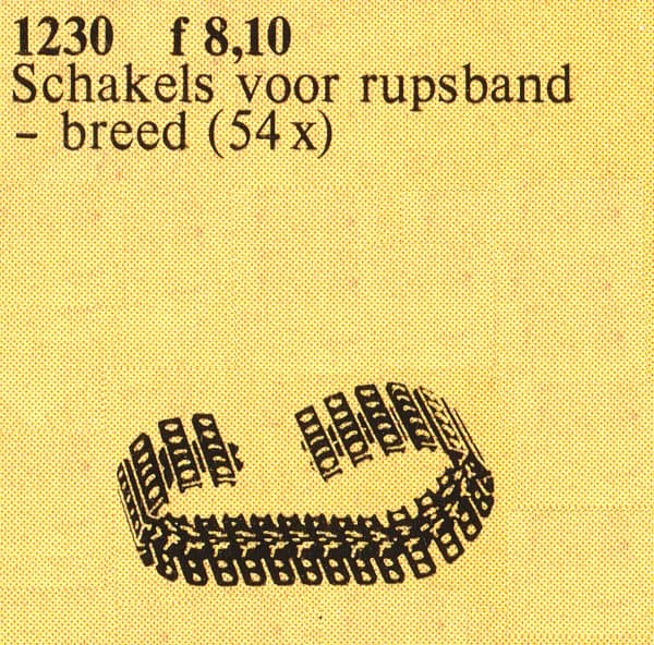 LEGO sættet TECHNIC Bulldozer Chainlinks