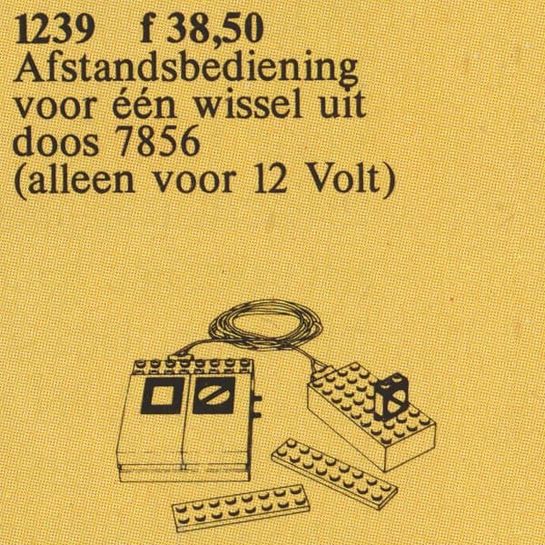 LEGO sættet Remote Control for Electric Points