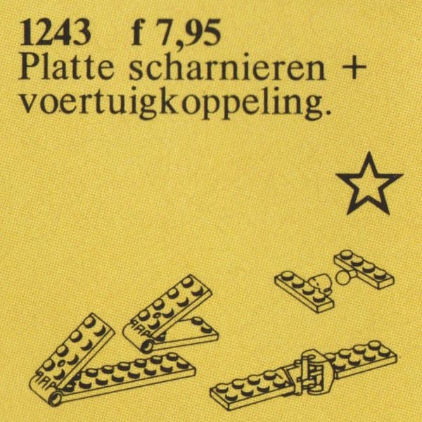 LEGO sættet Hinges and Couplings
