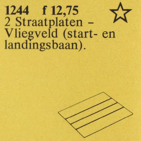 LEGO sættet Runway Plates