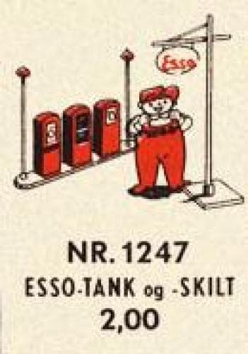 LEGO sættet Esso Pumps/Sign