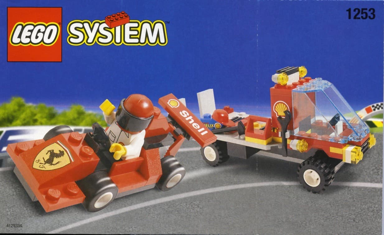 LEGO sættet Shell Car Transporter