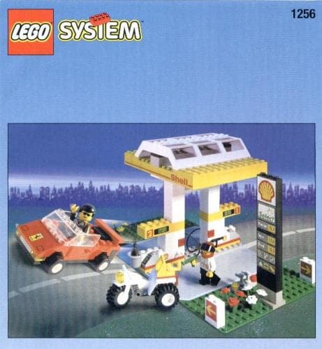 LEGO sættet Shell Petrol Pump
