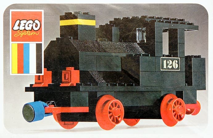 LEGO sættet Steam Locomotive (Push)