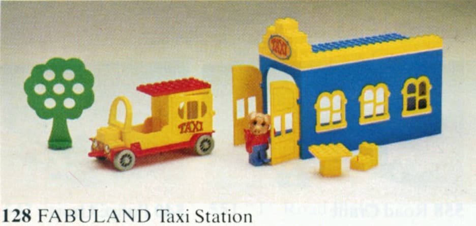 LEGO sættet Taxi Station