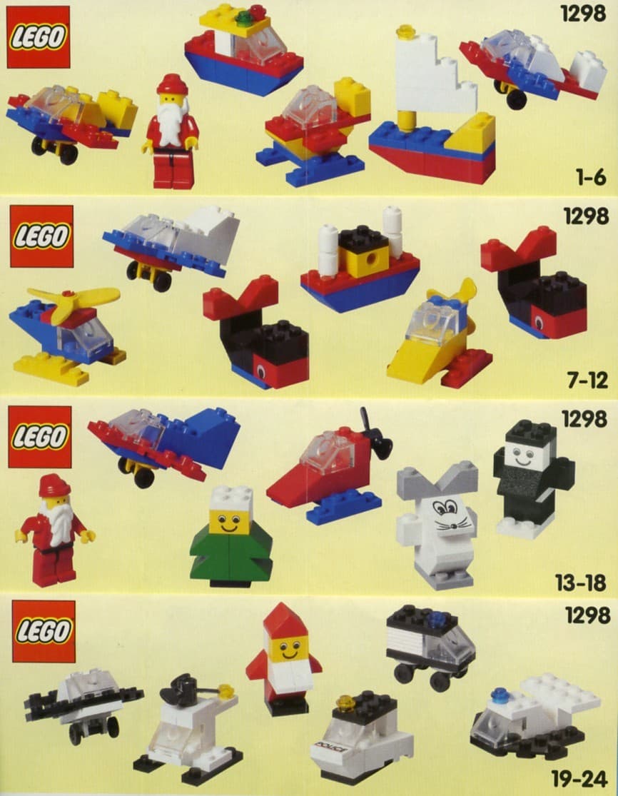 LEGO sættet Classic Basic Advent Calendar 1998