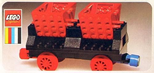 LEGO sættet Wagon with Double Tippers