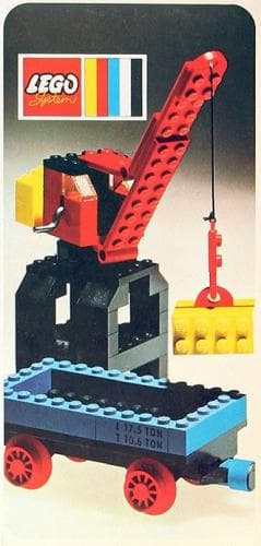 LEGO sættet Port Crane and Flat Waggon