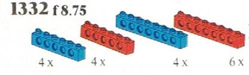 LEGO sættet Red/Blue Beams