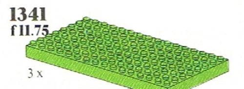 LEGO sættet Building Plates Green