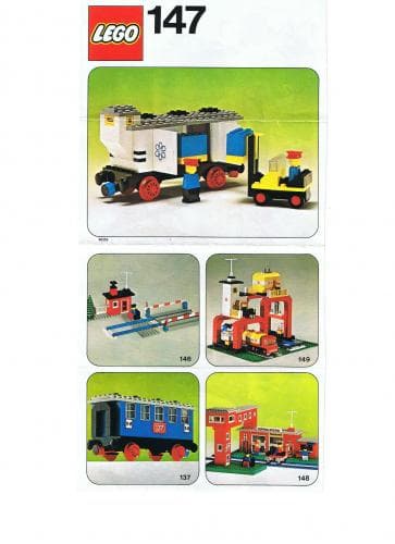 LEGO sættet Refrigerated Car with Forklift