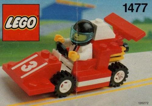 LEGO sættet Red Race Car Number 3