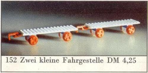LEGO sættet Two Train Wagons