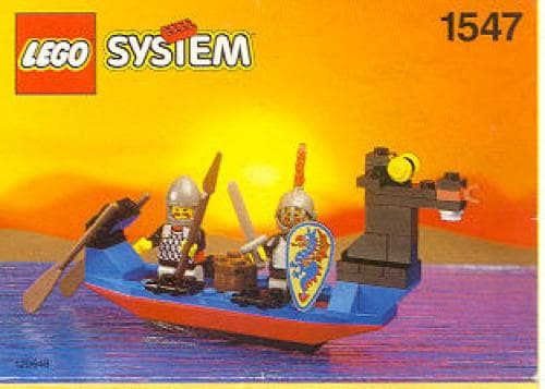 LEGO sættet Black Knights Boat