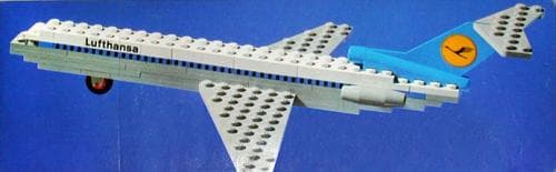 LEGO sættet Lufthansa Boeing 727