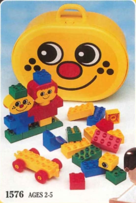 LEGO sættet Happy Face Carry Case