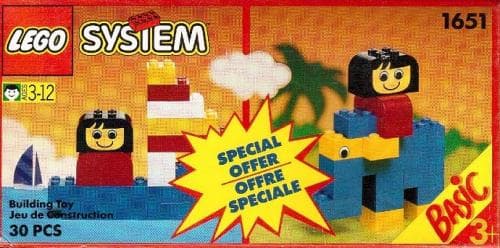 LEGO sættet Basic Building Set Trial Size