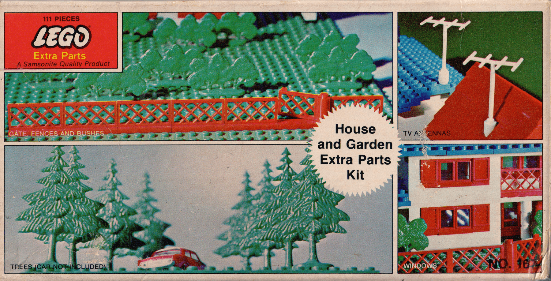 LEGO sættet House and Garden Extra Parts Kit