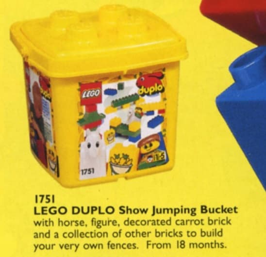 LEGO sættet Show Jumping Bucket