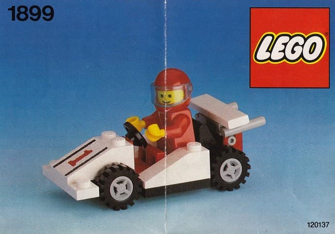 LEGO sættet Race Car Number 1