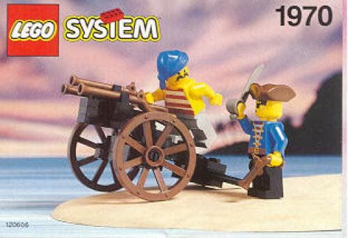 LEGO sættet Pirate's Gun Cart