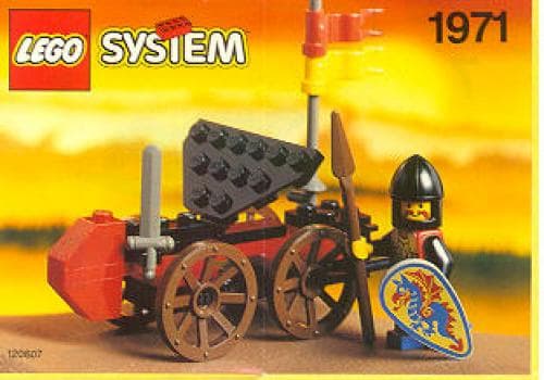 LEGO sættet Black Knight's Battering Ram