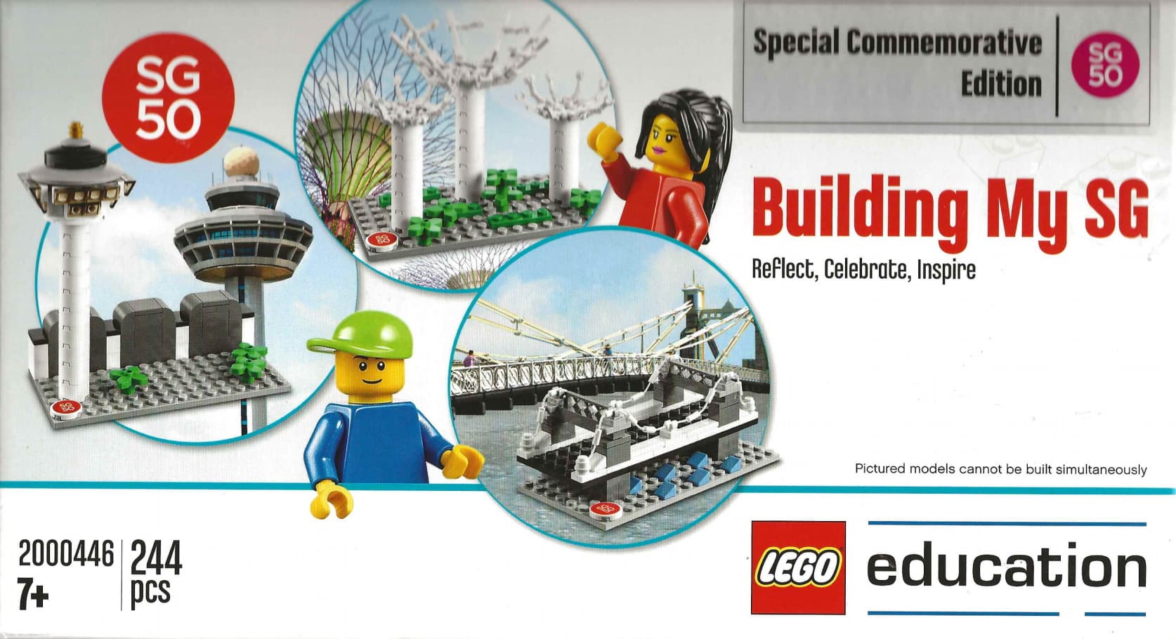 LEGO sættet Building My SG - Reflect, Celebrate, Inspire (Special Commemorative Edition)