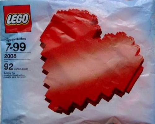 LEGO sættet Heart 2008