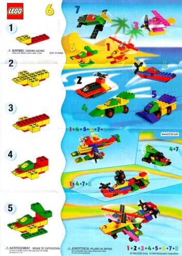 LEGO sættet Plane