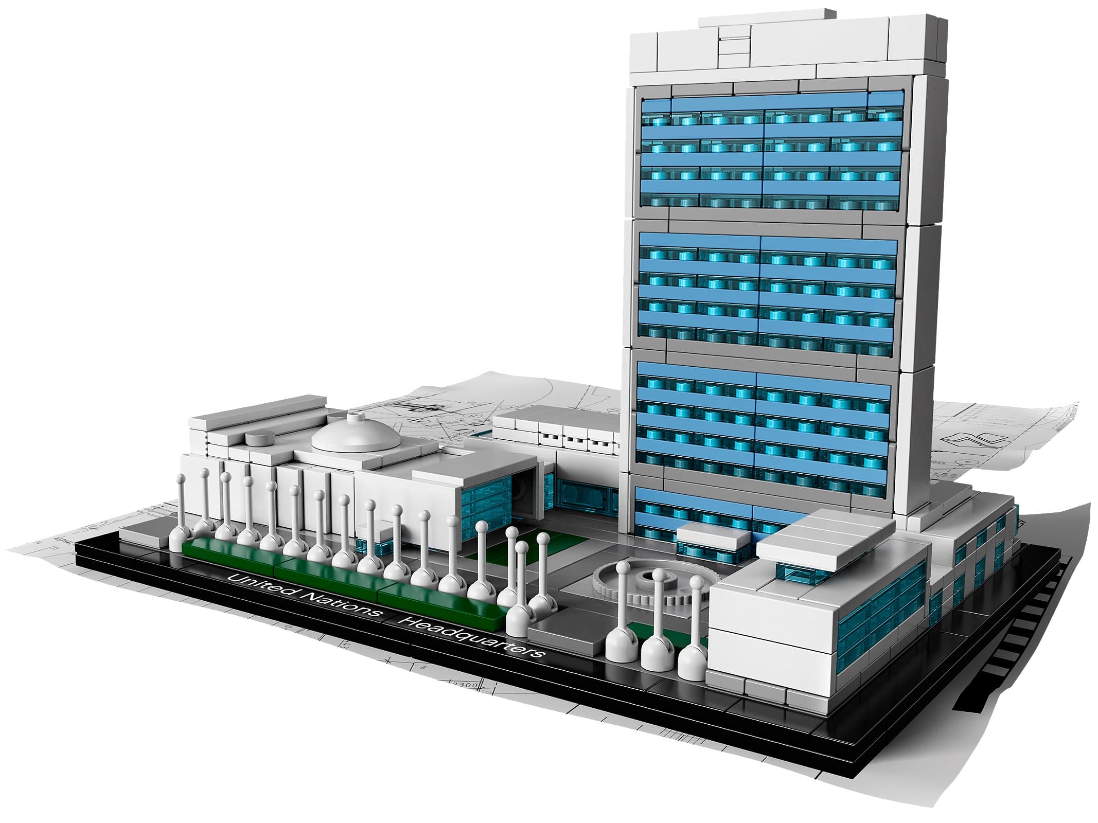 LEGO sættet United Nations Headquarters