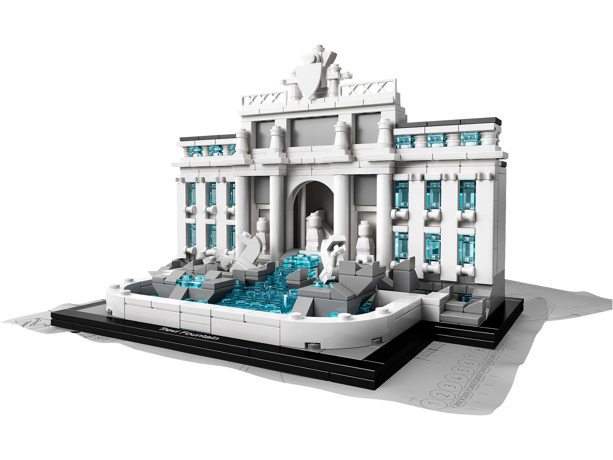 LEGO sættet Trevi Fountain