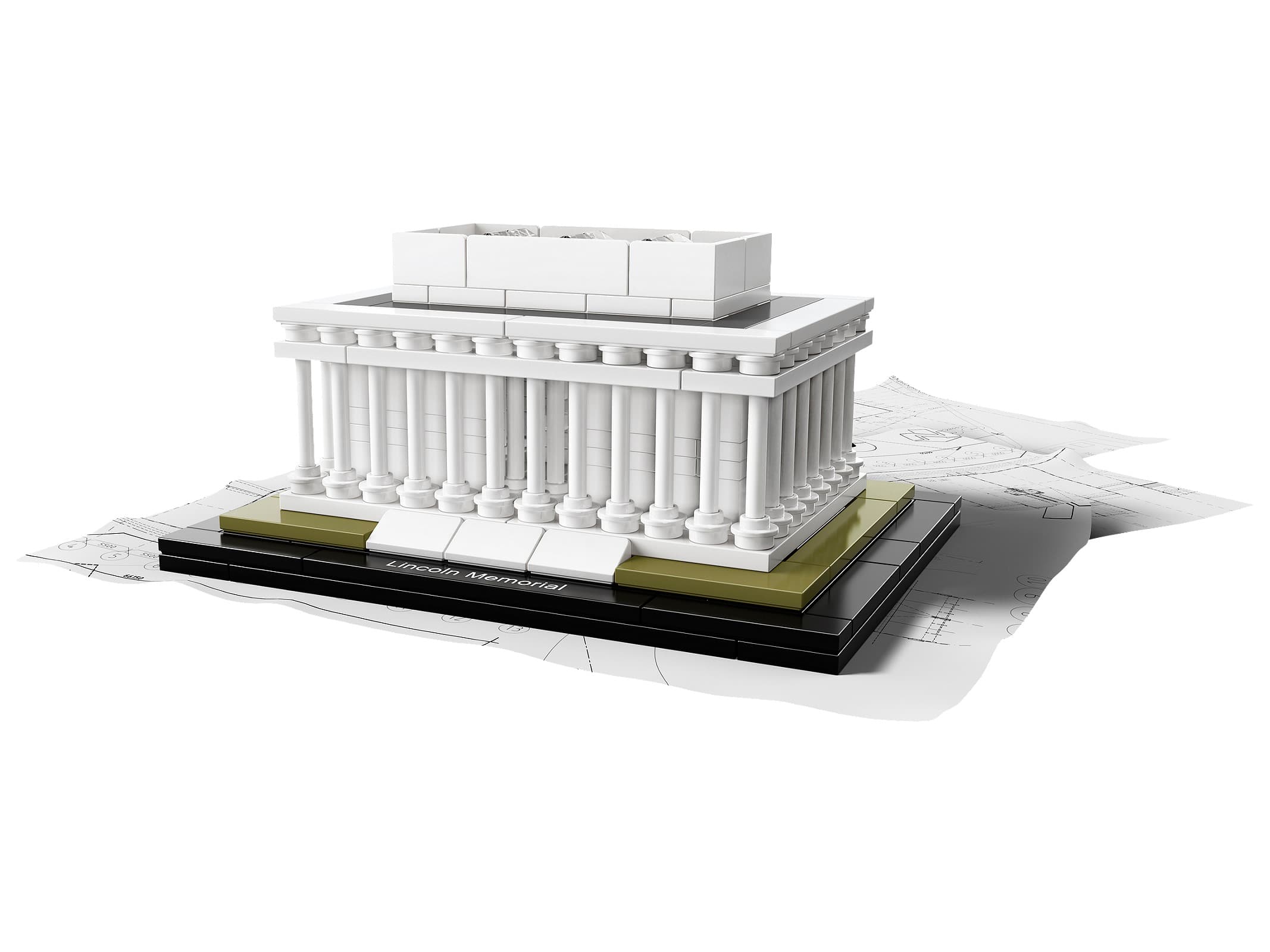 LEGO sættet Lincoln Memorial
