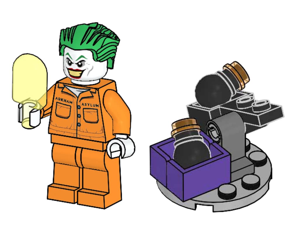 LEGO sættet The Joker & Catapult