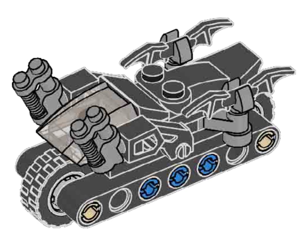 LEGO sættet Batcycle