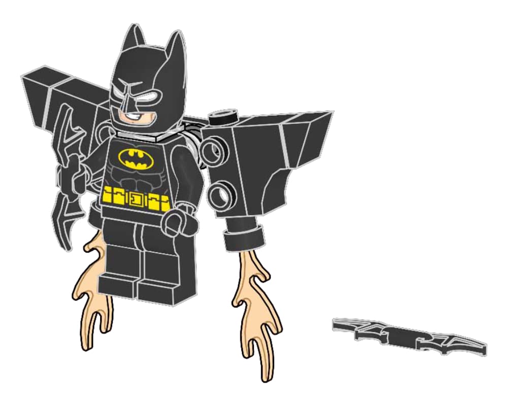 LEGO sættet Batman and Jetpack