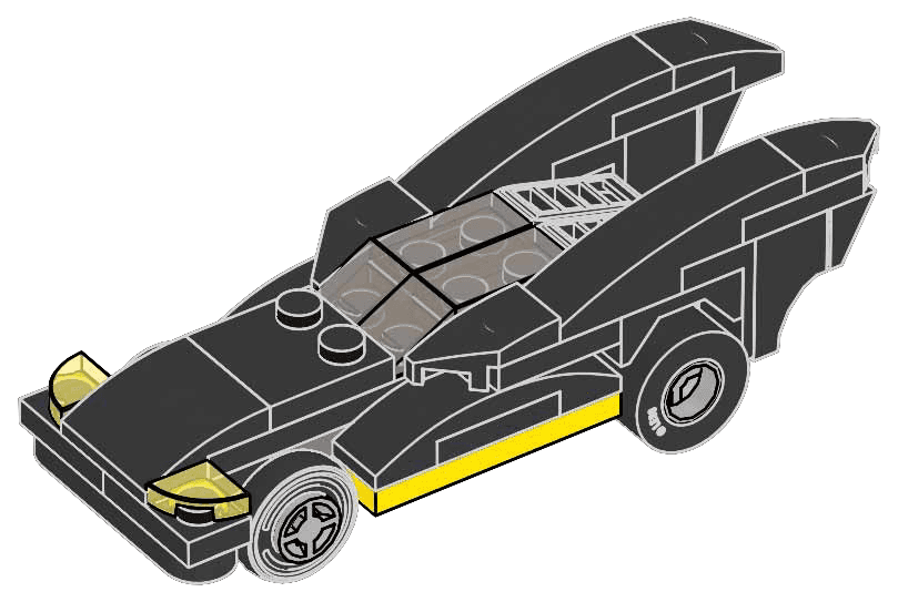 LEGO sættet Batmobile