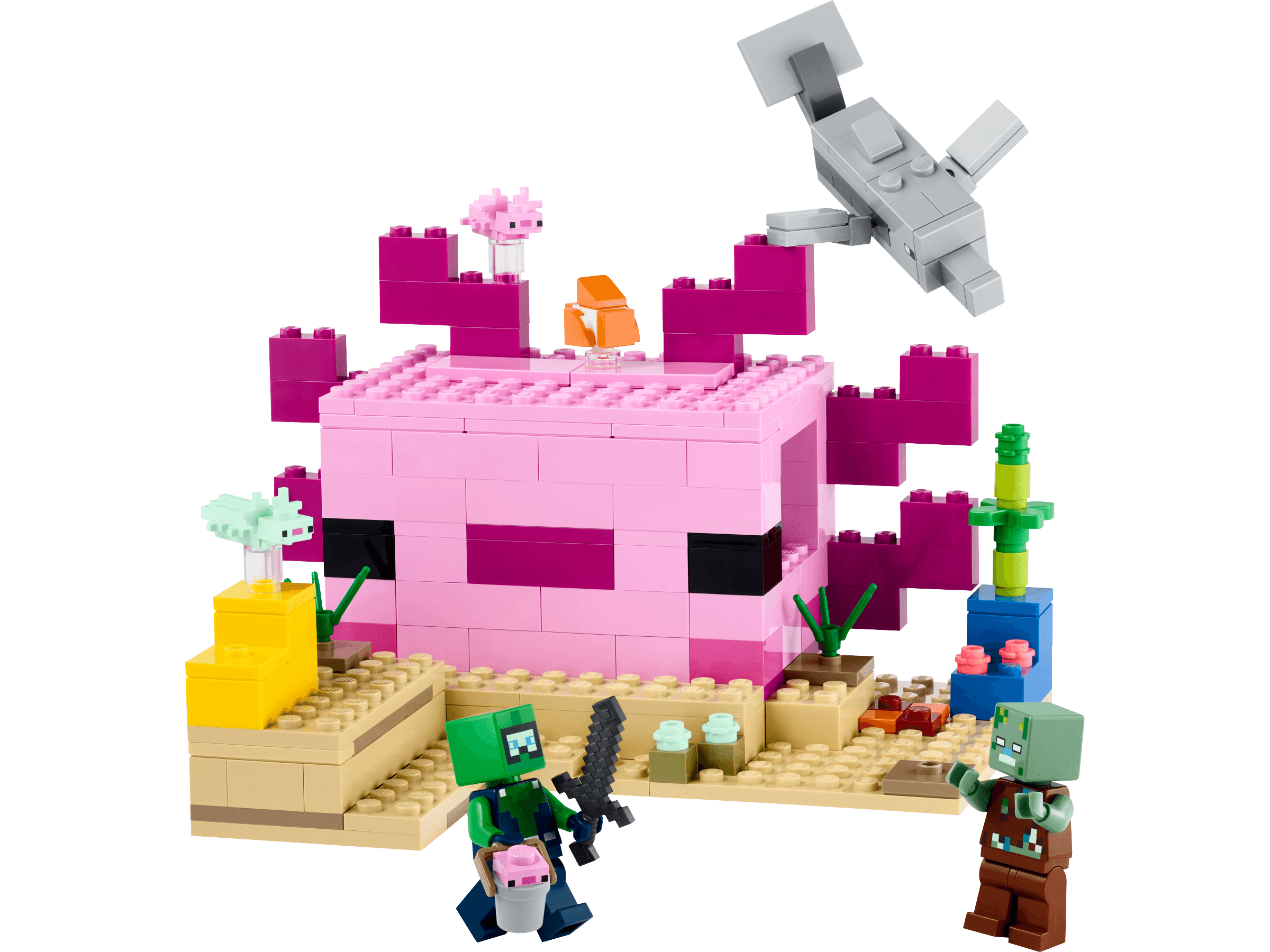 LEGO sættet The Axolotl House