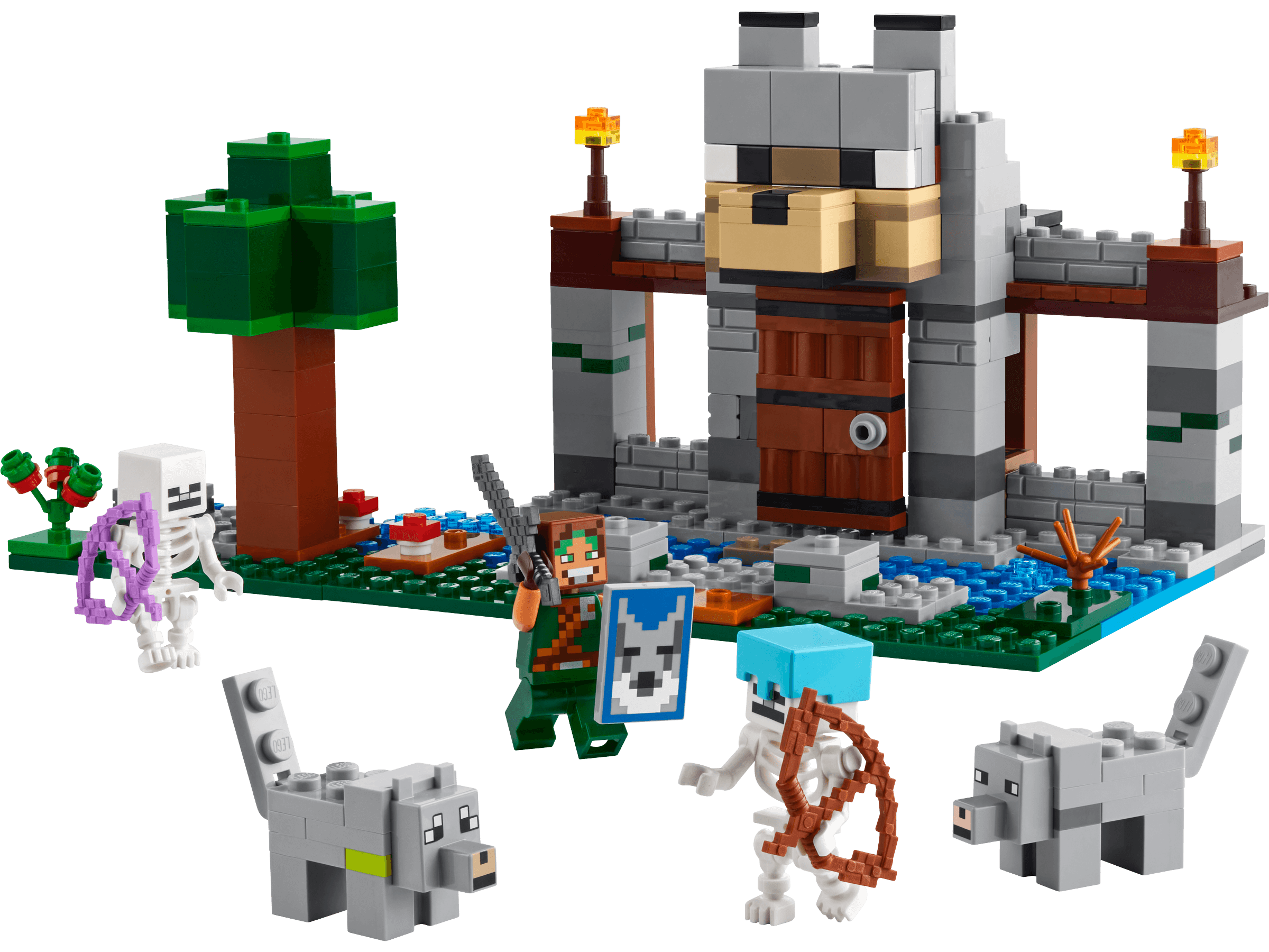LEGO sættet The Wolf Stronghold