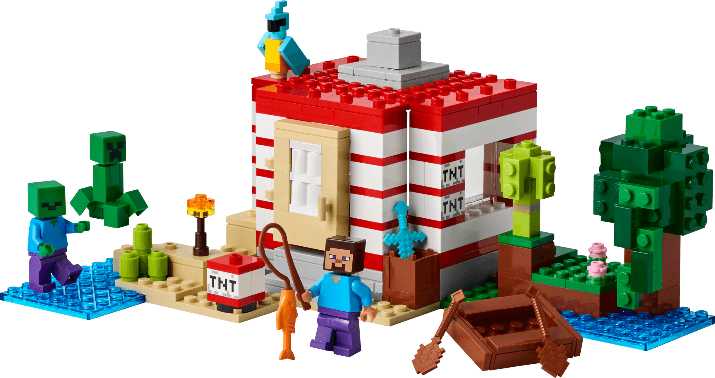 LEGO sættet The TNT Jungle House