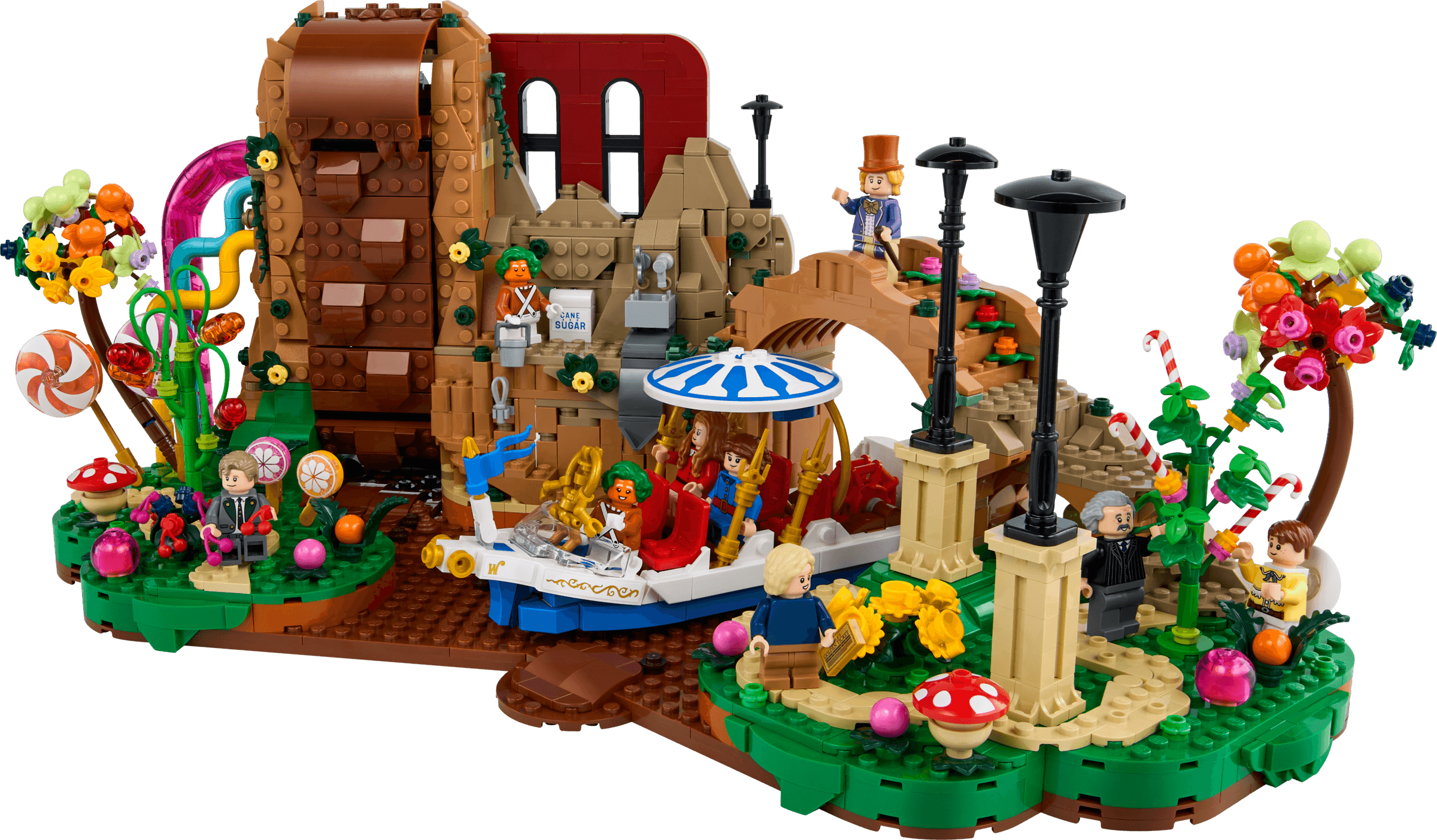 LEGO sættet Willy Wonka & the Chocolate Factory