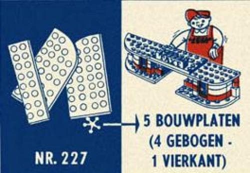 LEGO sættet 4 x 8 Curved & 2 x 8 Plates