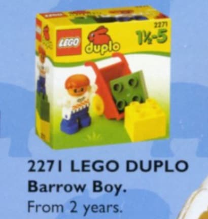 LEGO sættet Boy with Barrow