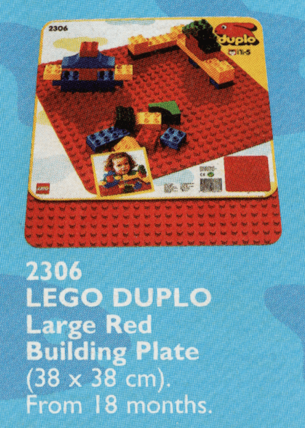 LEGO sættet Large Building Plate