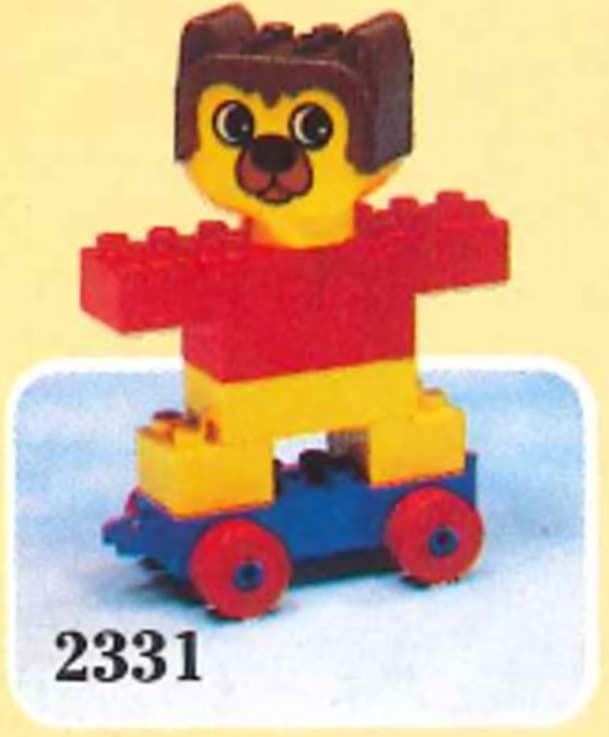 LEGO sættet Barney, The Skateboard Bear