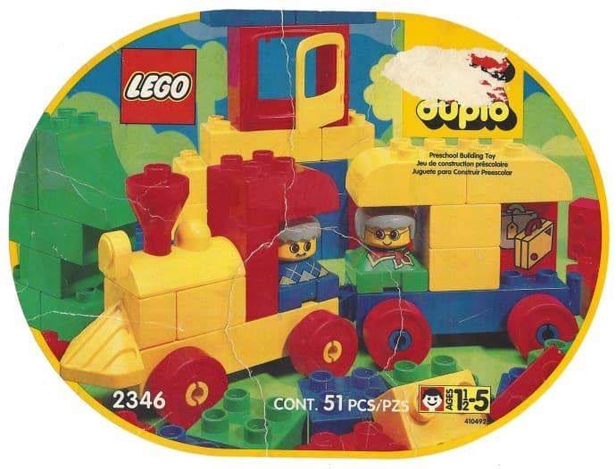LEGO sættet Train Oval Suitcase