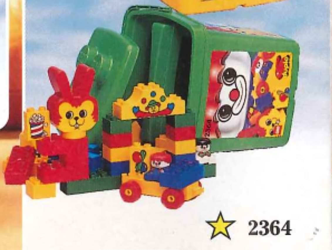 LEGO sættet Circus Bucket Green
