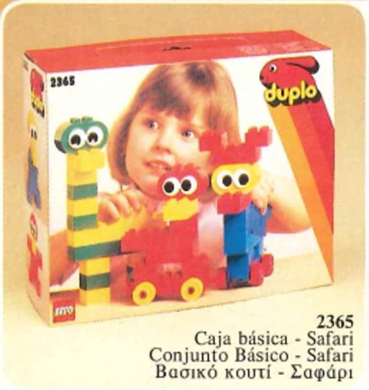 LEGO sættet Basic Set (Safari)