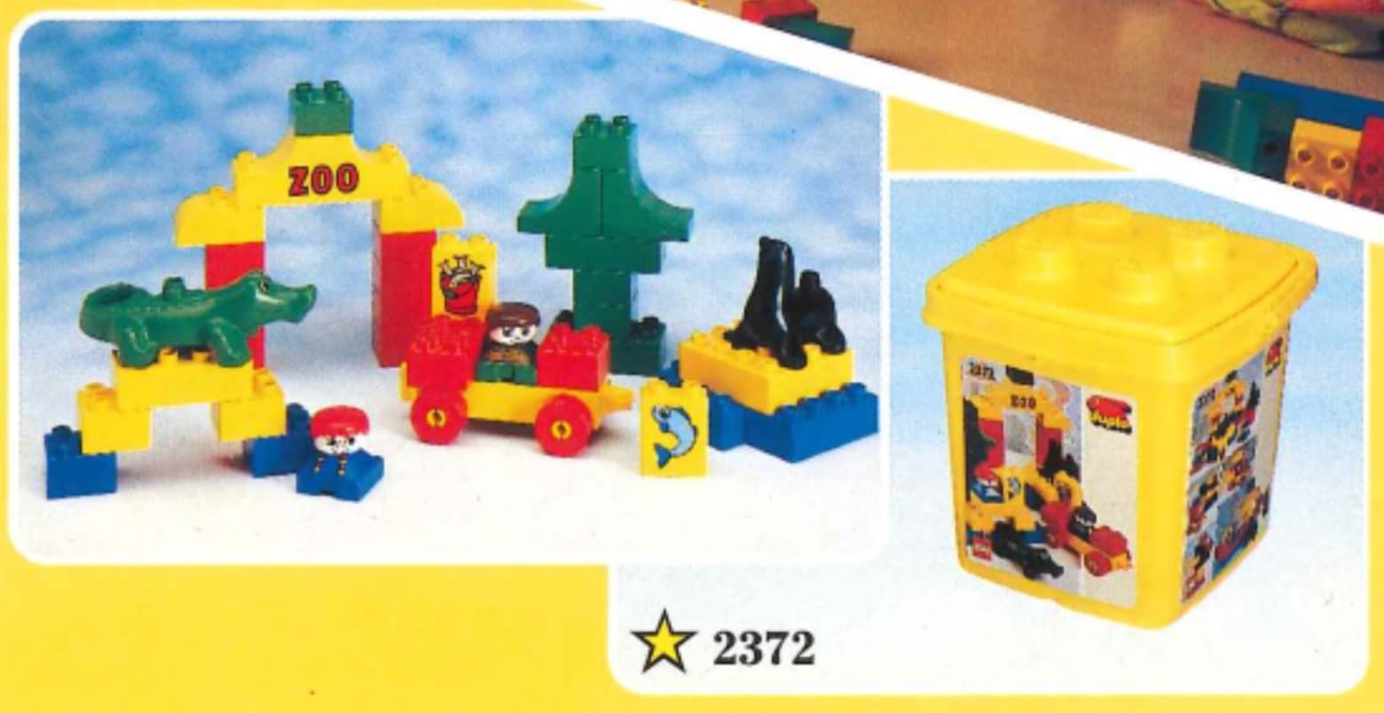 LEGO sættet Zoo Bucket